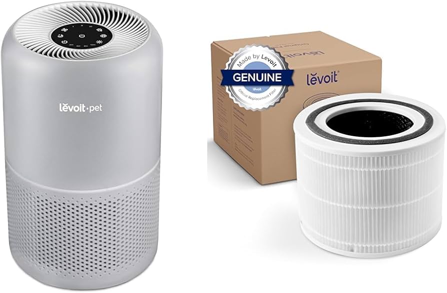 空気清浄機・イオン発生器 levoit pet core p350 Levoit 空気清浄機 Core P350 脱臭強化 ペット向け ペット臭 20畳 小型